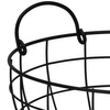 Miska na owoce, koszyk metalowy 28x15 cm stalowa patera czarna