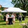 Pawilon handlowy 3x6 m namiot handlowy ekspresowy na imprezy, targ, catering, biały