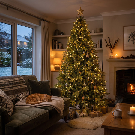 Choinka sztuczna Premium Royal Trees 240 cm świerk syberyjski, drzewko świąteczne
