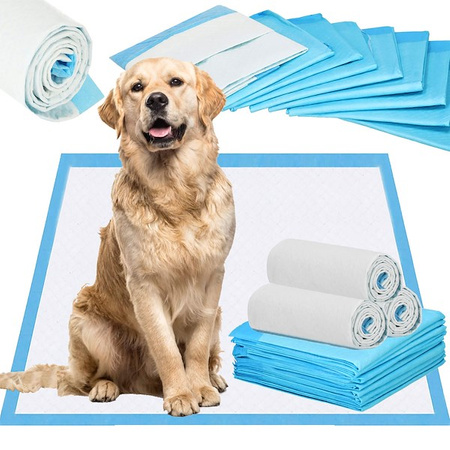 Podkłady higieniczne dla psa 60x60 cm 10 szt. maty chłonne do nauki czystości