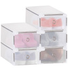 Organizer na buty 31x20,5x11 cm zestaw 5 szt. pudełka z otwieraną klapą