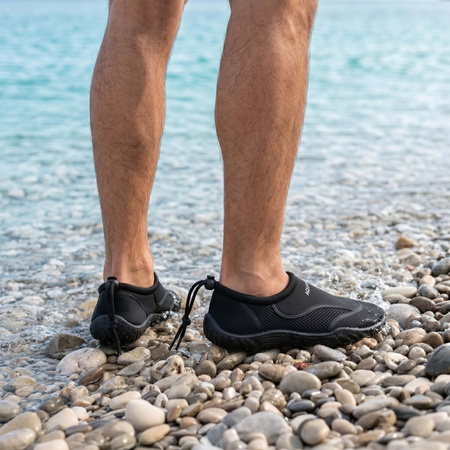 Buty do wody, plażowe szybkoschnące na kajak jeżowce, kamienie, rozm. 41 męskie czarne