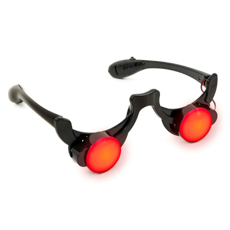 Kostium śmierci na Halloween 146-152 cm peleryna, kosa, okulary LED kostium żniwiarza, strój kostuchy