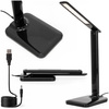 Lampka LED na biurko 55 cm z regulowanym ramieniem, do nauki, czytania, pracy, 3 barwy światła