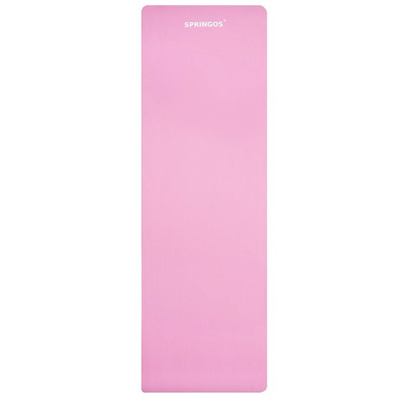 Uniwersalna mata do ćwiczeń 183 cm różowa