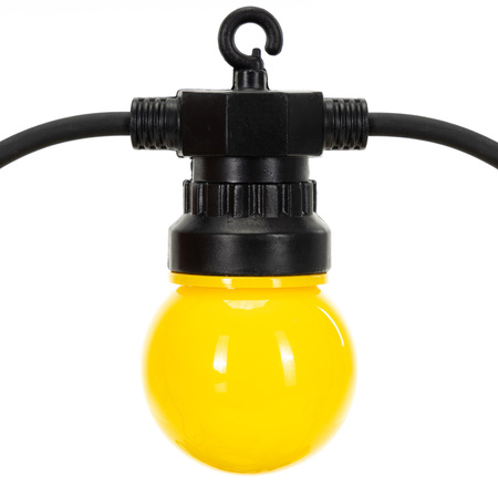 Lampki świąteczne, choinkowe zewnętrzne IP44 girlanda świetlna 10 LED 5 m ozdobne żarówki