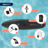 SUP 350 cm zestaw paddleboard deska pompowana do pływania z wiosłem i akcesoriami