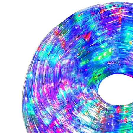 Wąż świetlny 11,5 m multikolor 240 Led z programatorem IP44 dekoracja świąteczna