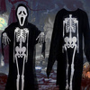 Strój kościotrupa na Halloween szkieletor maska ozdoby na Halloween