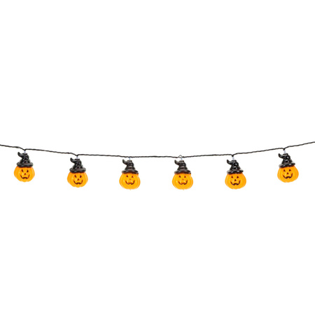 Girlanda na Halloween 20 LED dynie łańcuch świetlny 5 m na baterie IP44 świecąca dekoracja