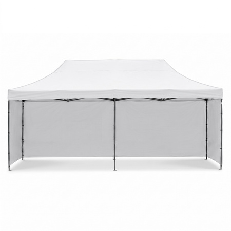 Pawilon handlowy 3x6 m namiot handlowy ekspresowy na imprezy, targ, catering, biały