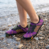 Buty do wody, pływania damskie 38 obuwie plażowe, szybkoschnące, fioletowo-czarne