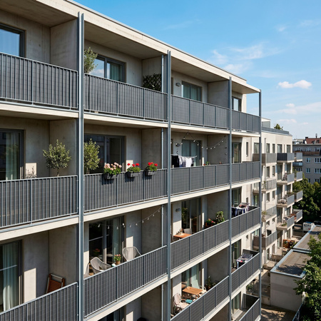 Osłona PVC maskująca 300x100 cm mata na balkon, taras, ogrodzenie, ciemnoszara
