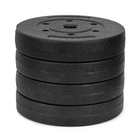 Hantle do treningu siłowego 40 kg regulowane zestaw gryf 2x20 kg